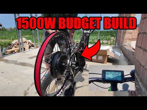 DIY E Bike Conversion 1500W AliExpress Build