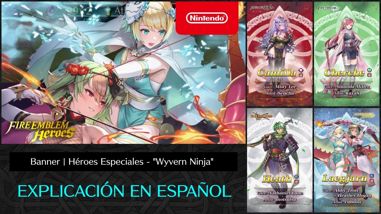 Fire Emblem Heroes | Banner - Héroes Especiales "Wyvern Ninja" | Explicación en español