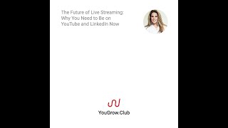 The Untapped Potential of LinkedIn Live Streaming #LinkedIn