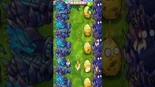 Crazy defence!!!!  #pvz #pvzgameplay  #plantsvszombies #popcap #gaming #fusion #pvzfusion