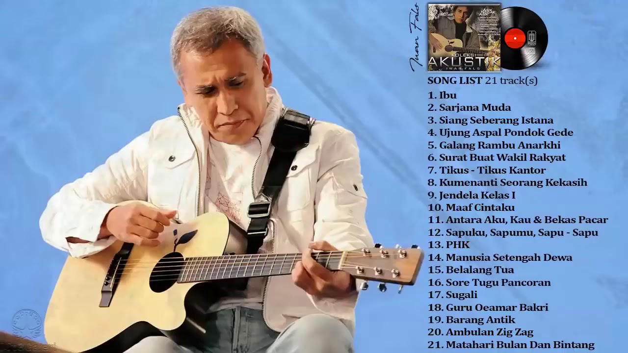 IWAN FALS Full Album KOLEKSI AKUSTIK Full Lirik HQ Tanpa IKLAN - YouTube