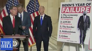 JUST IN: Senate GOP Pummels Biden On One-Year Anniversary Of 'Disastrous' Presidency