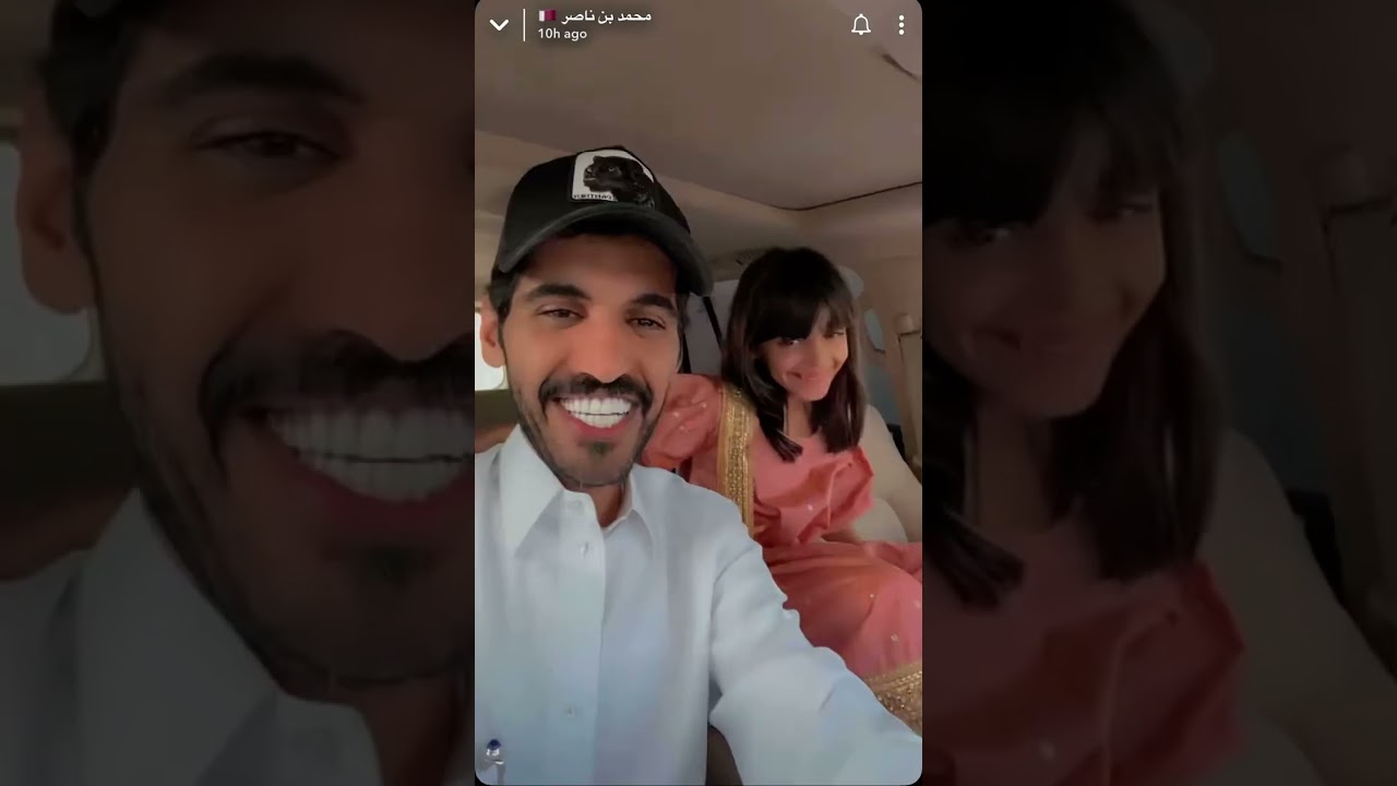 محمد بن ناصر فصل على بنت اخوه يقولها ابوك متزوج على امك😳😂