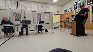 James Lowder, Anti-Recall Campaign Secretary, Outrageous Lies & Name-Calling 2024-1-23 Sgusd Meeting