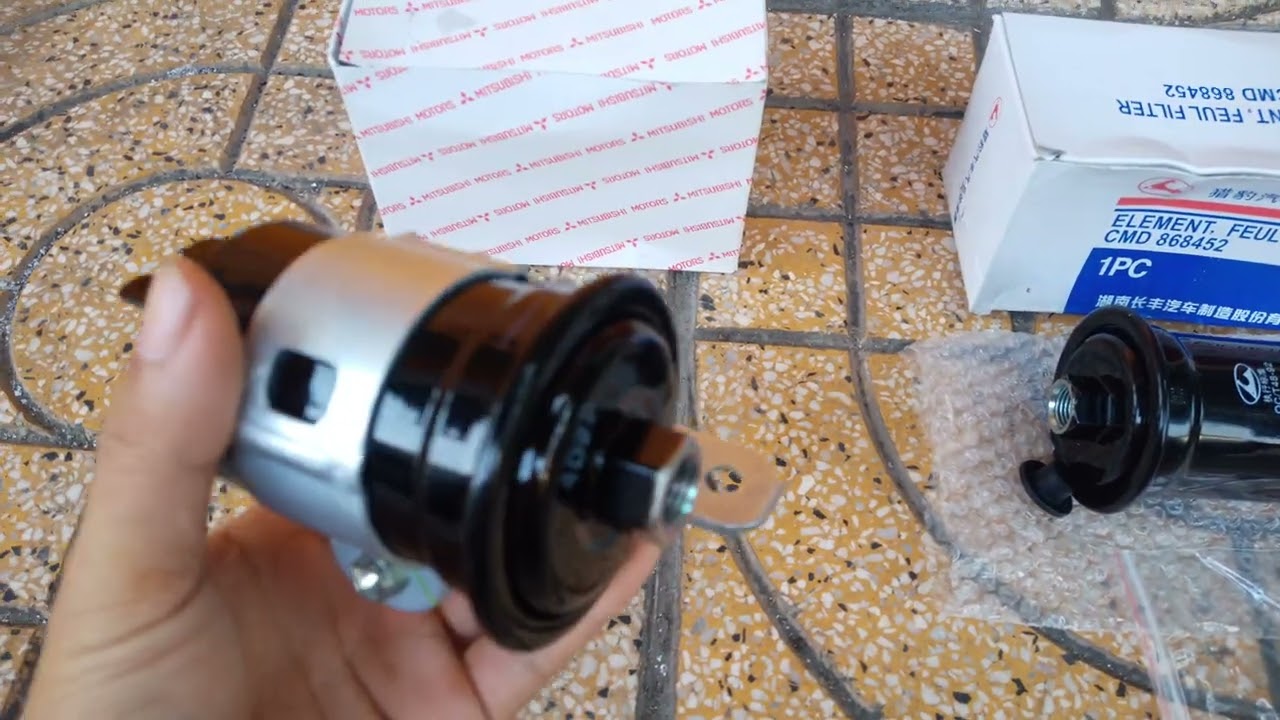 Lọc xăng (fuel filter) Pajero V31 V32 V33 V43 V45 MB868452 YouTube