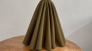 HOW TO CUT AND SEW A DOUBLE FLARE SKIRT. 720 FLARE, UMBRELLA SKIRT,#diy #fashion #sewing #sewingtIip