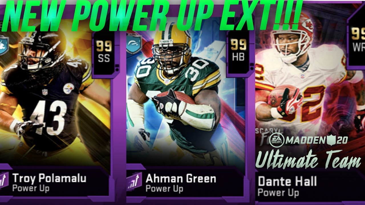 NEW POWER UP EXPANSION REVIEW! 99 TROY POLAMALU! MADDEN 20