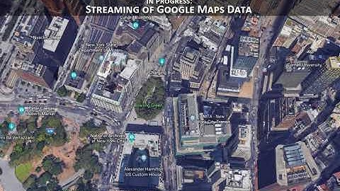 Globe Google Maps in Unreal Engine 4