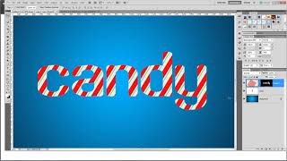 Photoshop: Making Candy Text