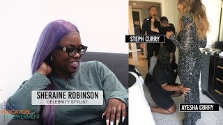 Steph & Ayesha Currys Stylist - Sheraine Robinson Cee Chat Toronto