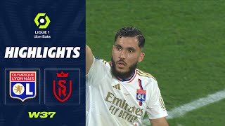 OLYMPIQUE LYONNAIS - STADE DE REIMS (3 - 0) - Highlights - (OL - SdR) / 2022-2023