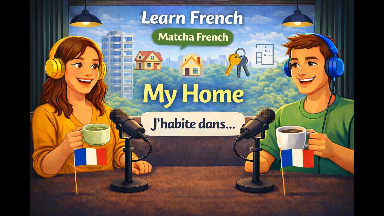 Learn French – Talk About Your Home (Simple French)