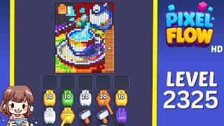 Pixel Flow Level 2325 Solution Walkthrough