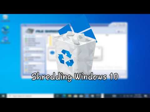 Shredding Windows 10