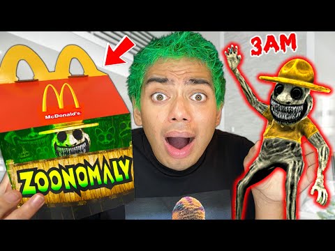 DO NOT ORDER ZOONOMALY HAPPY MEAL AT 3AM!! (ZOONOMALY MONSTERS IN REAL LIFE)