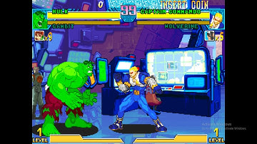 Hulk VS Captain Commando | Marvel vs Capcom (neo geo) | EP-668 | #BlusterGameX