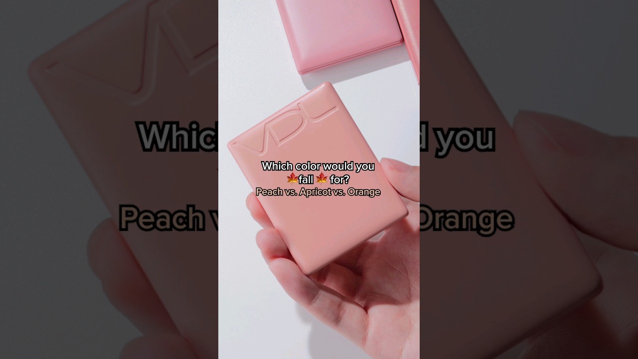 Which is your pick for this autumn’s cozy chic makeup?🍂: Cheek Stain Blusher by VDL