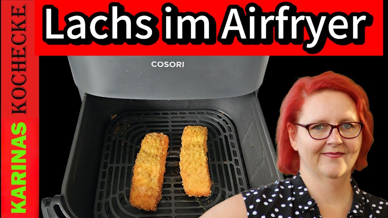 Airfryer-Lachs: Knusprig, saftig & einfach in 13 Minuten!