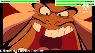 Aladdin (1992) One Jump Ahead with healthbars