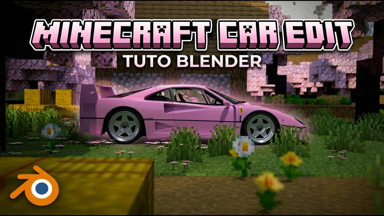 How I made these Minecraft Car  – Tutorial (3M views on TikTok)