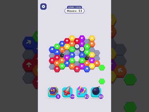 Hexa Away *version 3.9.0* Level 1211-1212-1213-1214-1215-1216-1217-1218-1219-1220