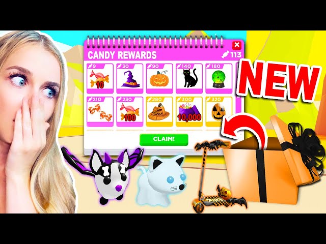 NEW* HALLOWEEN PETS - STAR REWARDS And PRESENTS Coming To Adopt Me! (Roblox)  