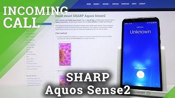 Sharp Aquos Sense2 - How Looks Incoming Call Screen?