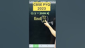 CBSE 2026 Differentiation PYQ 2023 Maths  Class 12 Maths #cbse2026 #maths #cbseboard #cbseclass12