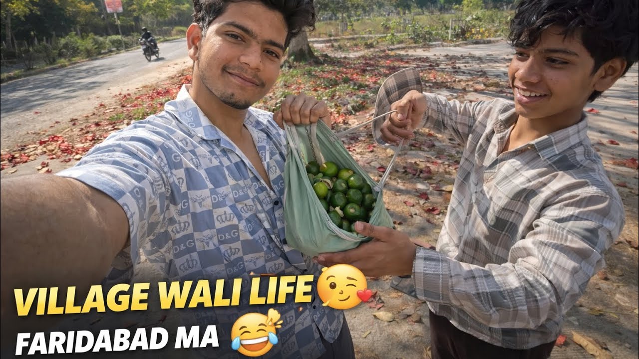 Village Wali Life 😎🌿 | Faridabad Ma Desi Masti 
