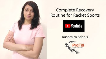 Complete Recovery Routine for Racket Sports