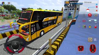 🚌💨 GOKIL Bus Garuda Mas Oleng Parah Telolet Basuri! | Bus Simulator Indonesia BUSSID screenshot 5
