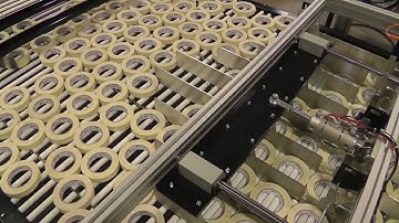 Shuttleworth Pattern Forming Rolls of Tape for Robotic Case Packer | ProPac.com