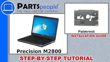 Dell Precision M2800 (P29F001) Palmrest How-To Video Tutorials