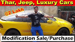 Jeep Thar Luxury Cars Custom Modified Vehicle Market | Vintage Sira @ 2 Lakh | Cars In Cheap Price.. 