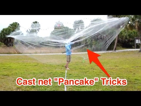 How To Throw A Big Cast Net Without Using Your Mouth Video