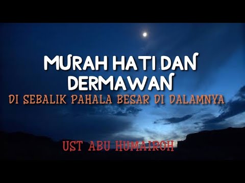 PAHALA BESAR BAGI YG SELALU MURAH HATI DAN DERMAWAN - YouTube