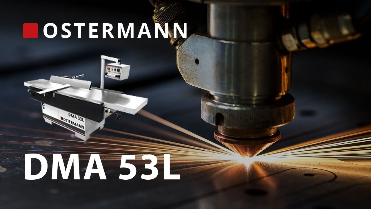 Фуговальный станок OSTERMAN DMA 53L - видео обзор и работа с пиломатериалом