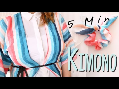 Video: So Nähen Sie Den Kimono Selbst