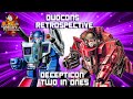 Duocons Retrospective - Decepticon Two in Ones!