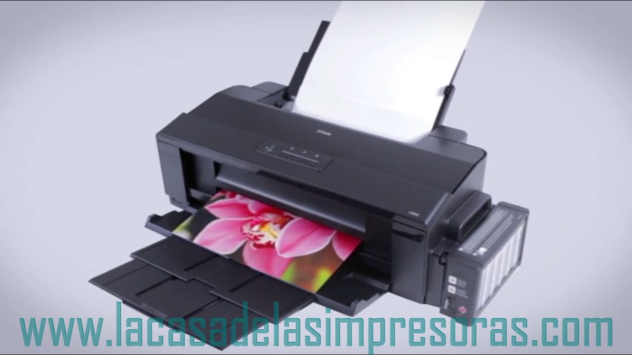 EPSON ECO TANK L1800 - YouTube