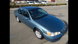 2001 Toyota Camry LE video overview and walk around.
