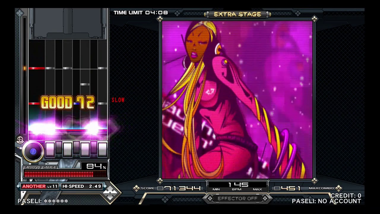 ノパスビューティー beatmania IIDX 24 SINOBUZ naughty girl@Queen's Palace† SPA 正規
