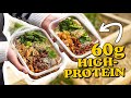 Revolutionise your meal prep with 60g plantbased protein per meal easy meal prep for working out 