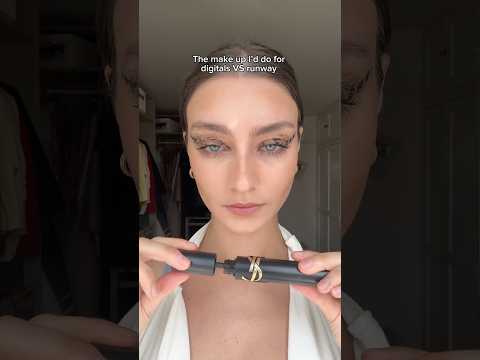 #Ad are you team digitals or Runway? @YSLBeautyOfficial available at @SpaceNKBeauty ❤️👯‍♀️ #makeup