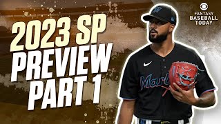 2023 Starting Pitcher Preview Part 1! Top-20 ADP, Rankings & Strategy | Fantasy Baseball Advice screenshot 5