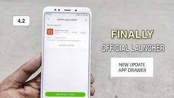Official Stable Launcher Update For MIUI 11 With App Drawer & More Features