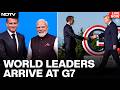 Watch Live: French President Macron Welcomes World Leaders At G7 Summit | Trump | PM Modi