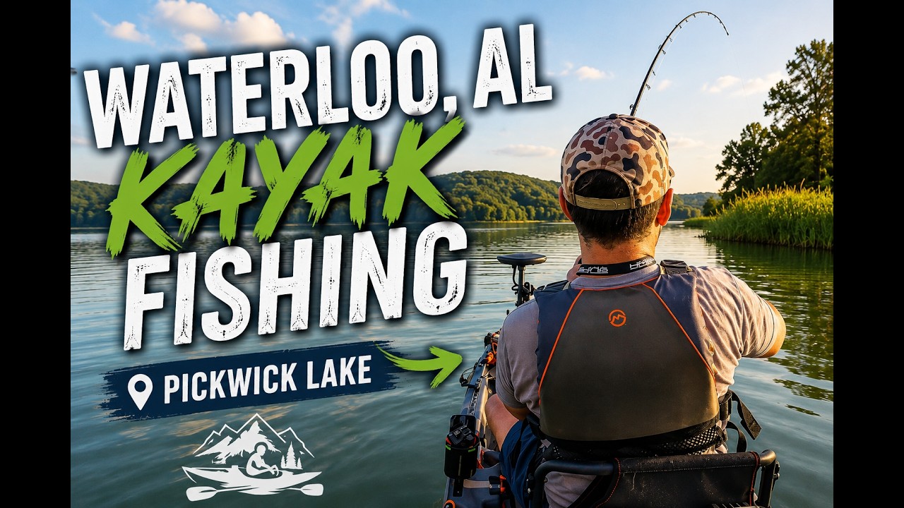 I went bass fishing in my kayak on Pickwick Lake and all I got was this lousy t-shirt – Part 1