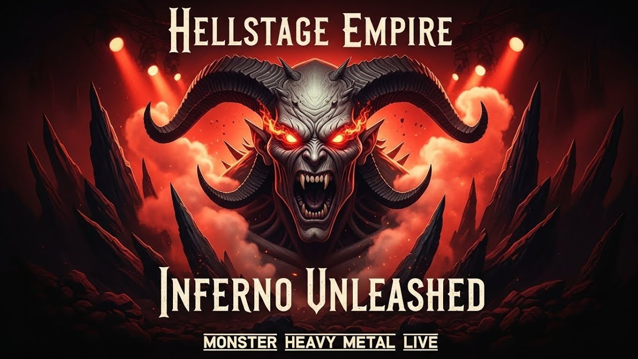 ⚡ HELLSTAGE EMPIRE | BInferno Unleashed 🔥 Monster Heavy Metal Live