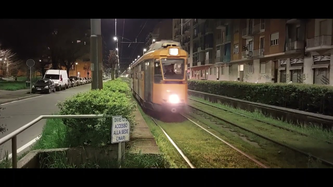 Tram vari a Torino. Some trams in Turin.